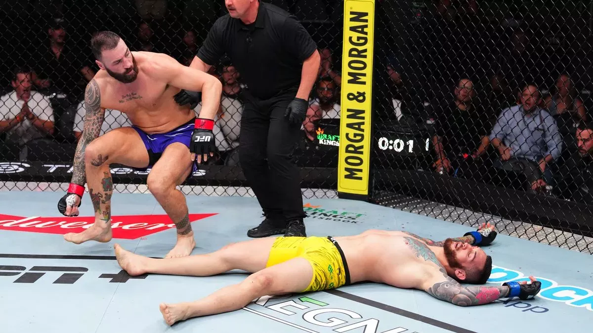 UFC Fight Ends in Chaos as Paul Craig's Illegal Kick Leaves Rodolfo Bellato Dazed and Fans Divide