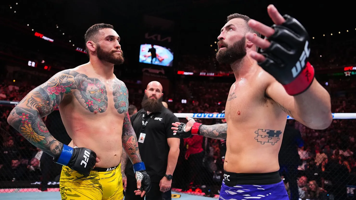 Read more about the article UFC Fight Ends in Chaos as Paul Craig’s Illegal Kick Leaves Rodolfo Bellato Dazed and Fans Divide